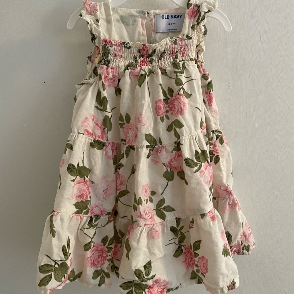Toddler girl summer dress